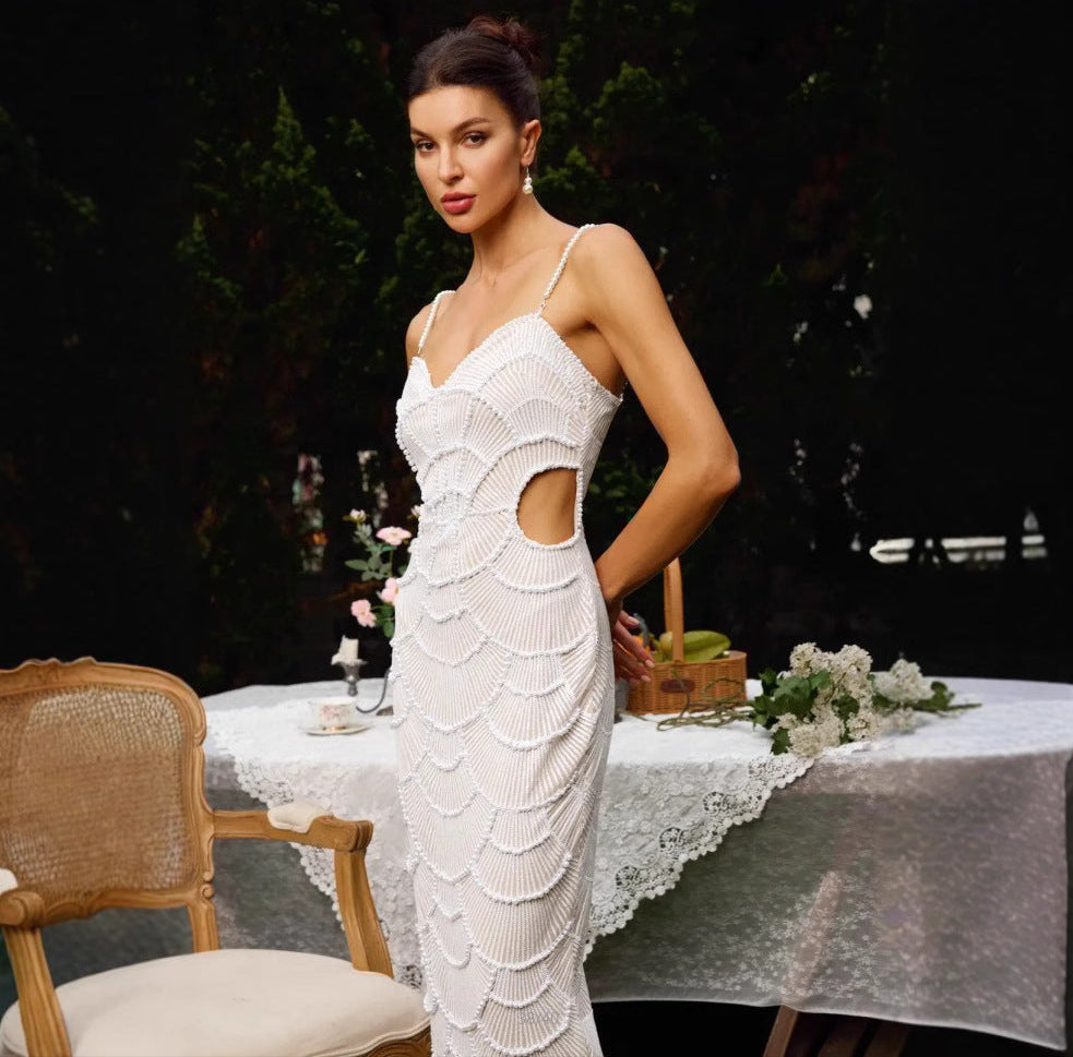 Isla Mermaid Dress | Wit