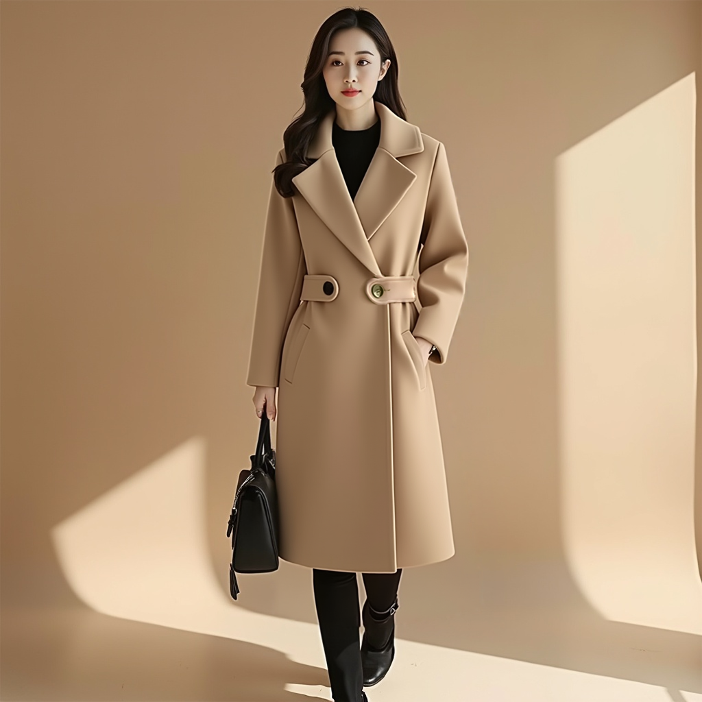 Amélie | Wollen Winter Trenchcoat