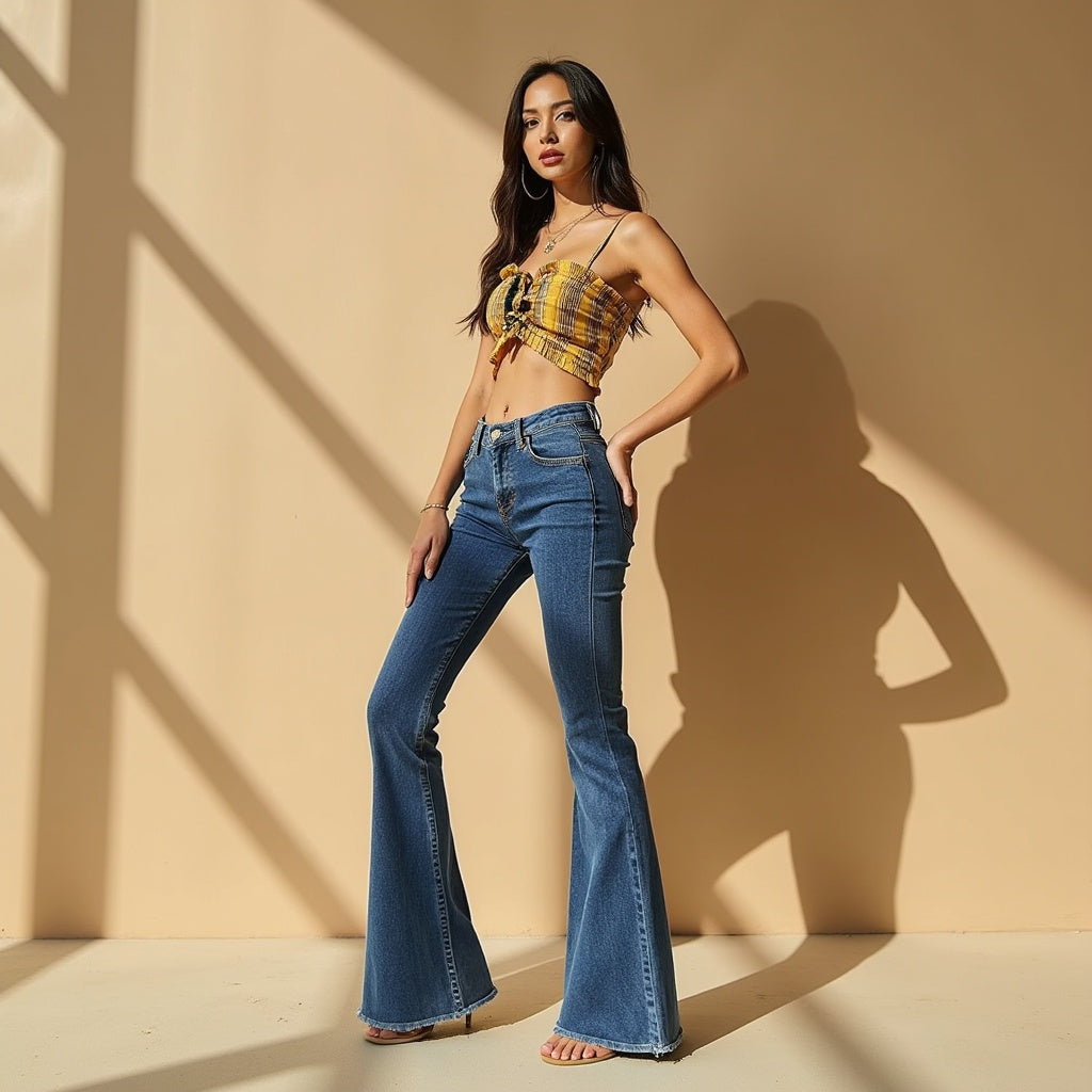 Georgette | Hoge Taille Broek