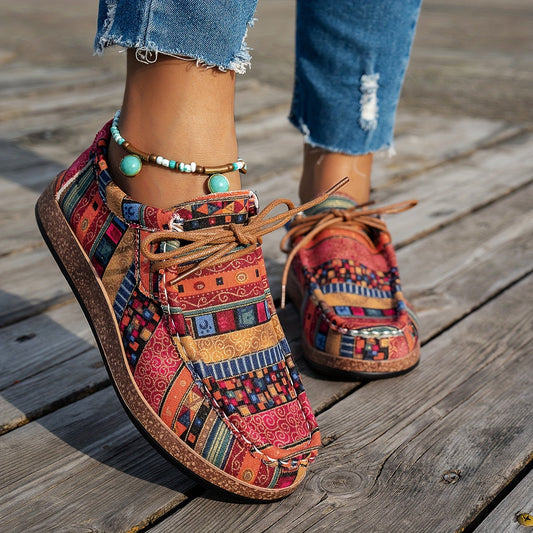 Lémoda| Kleurrijke Retro Damesschoenen