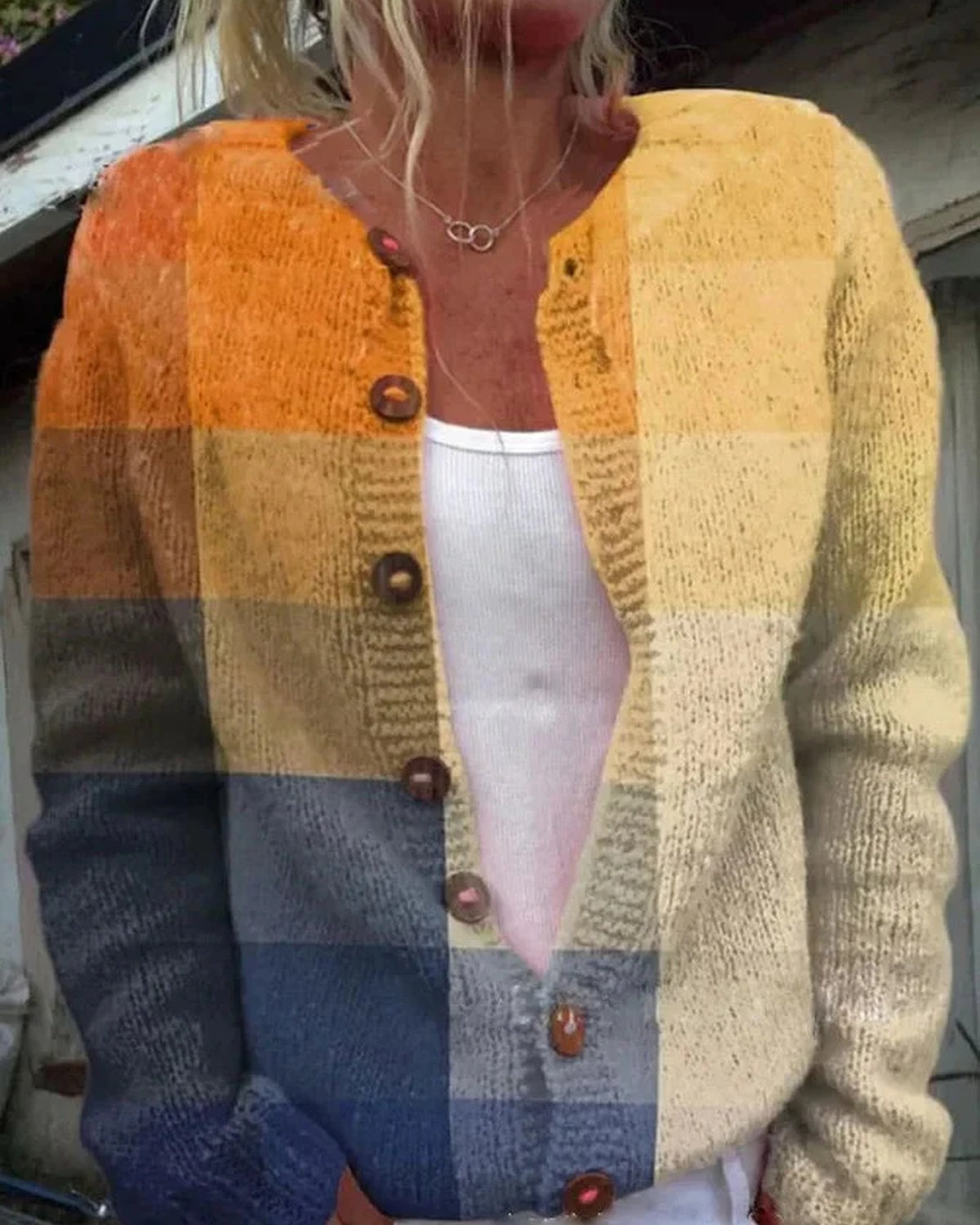 Clara Fontenay | Cardigan met gebloemd breisel