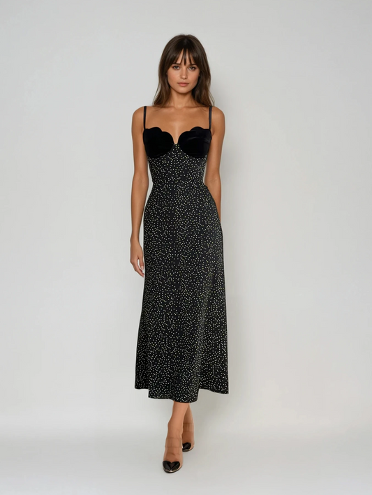 Bianca | Velvet Dress