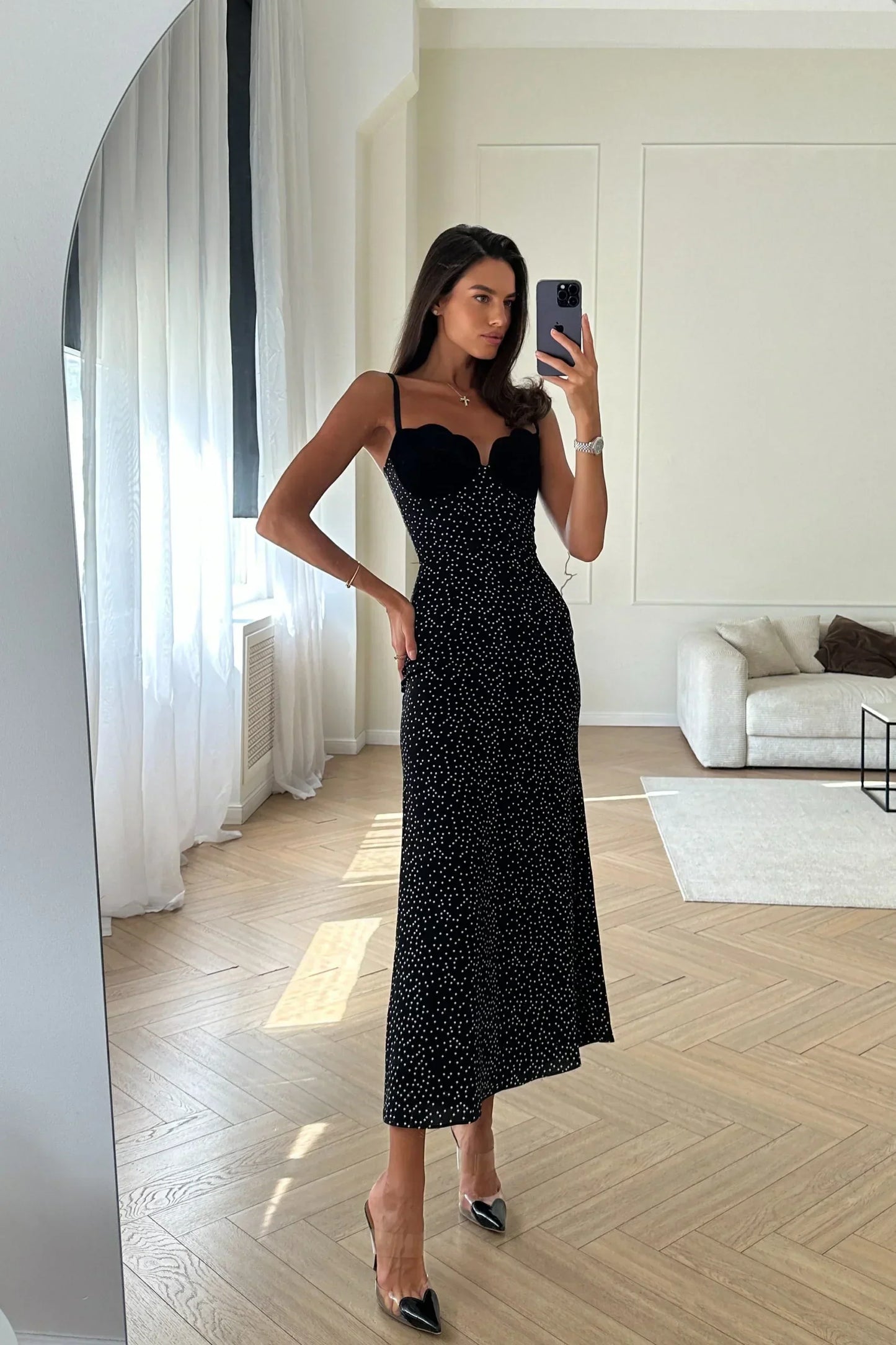 Bianca | Velvet Dress