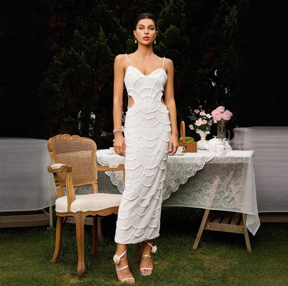 Isla Mermaid Dress | Wit