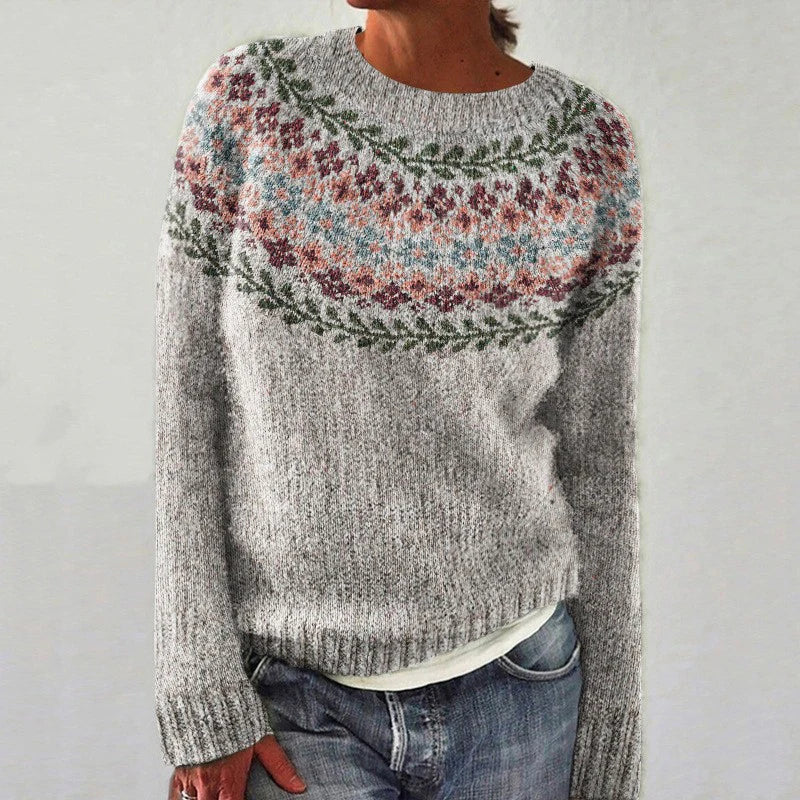 Amelia | Comfortabele Retro-Trui