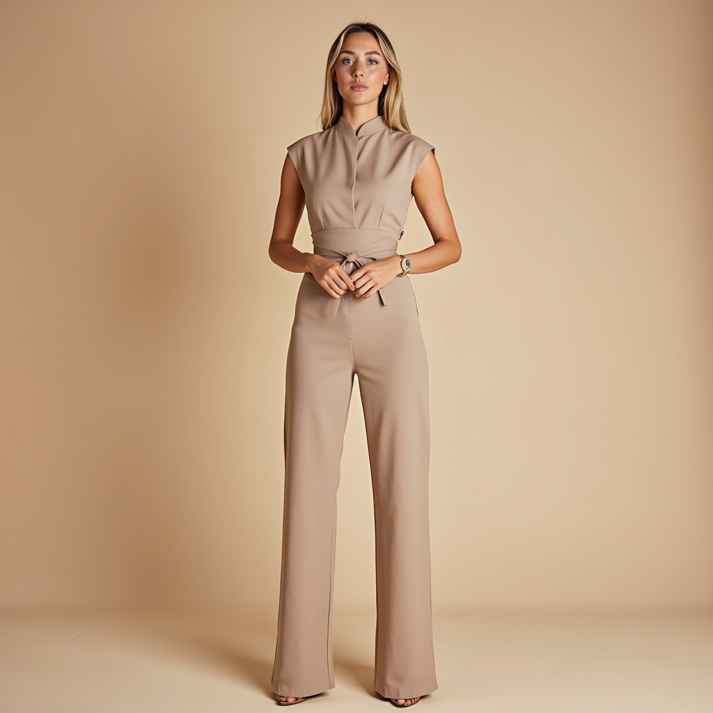 Elvire | Mouwloze Jumpsuit