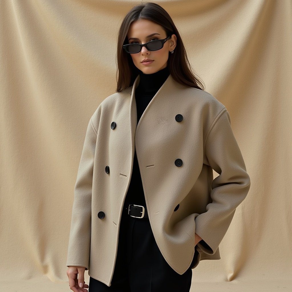 Agathe | Asymmetrische Trenchcoat
