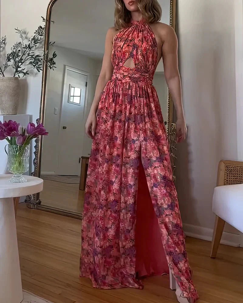 Levi |  Maxi Jurk met Bloemenprint