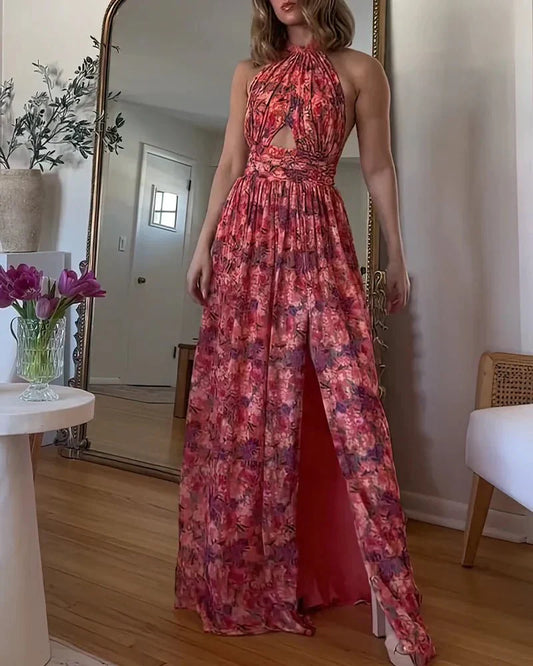 Levi |  Maxi Jurk met Bloemenprint