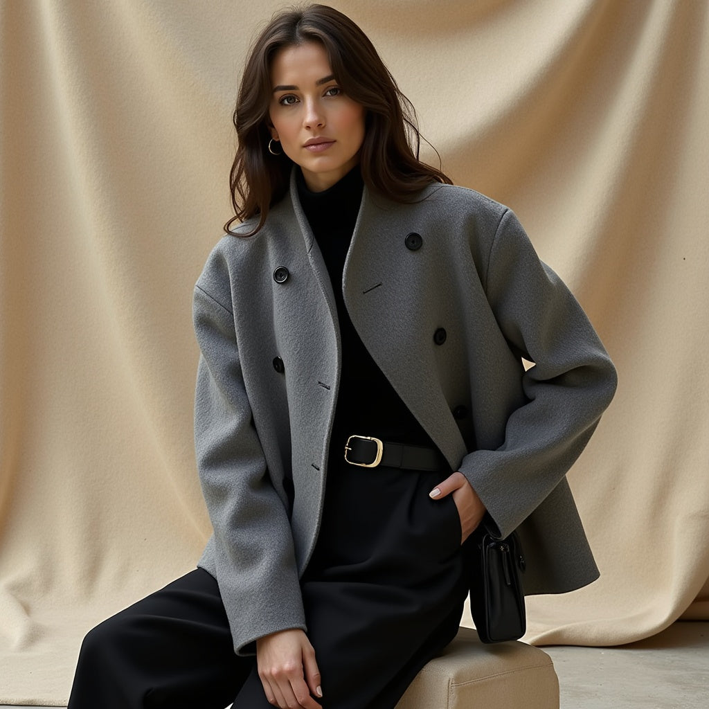 Agathe | Asymmetrische Trenchcoat