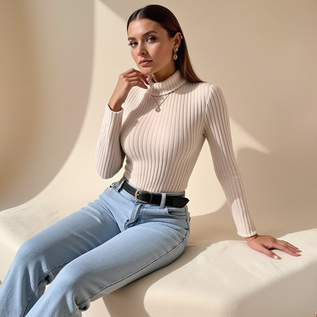 Corinne |  Ribgebreide Coltrui