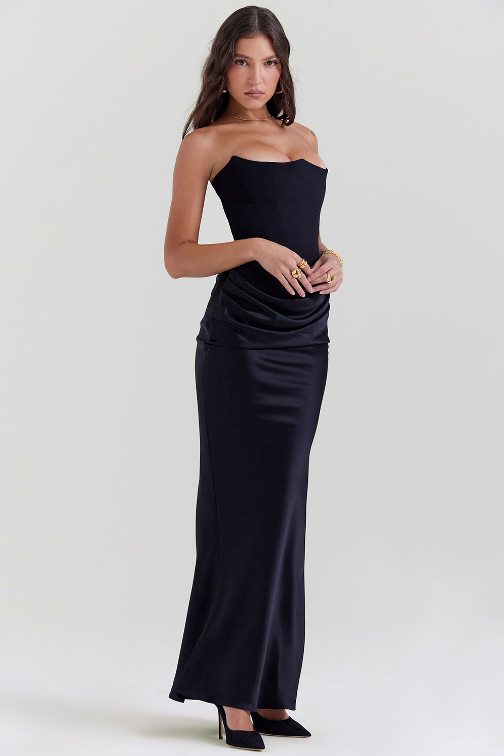 Carina - Elegante Maxi Jurk